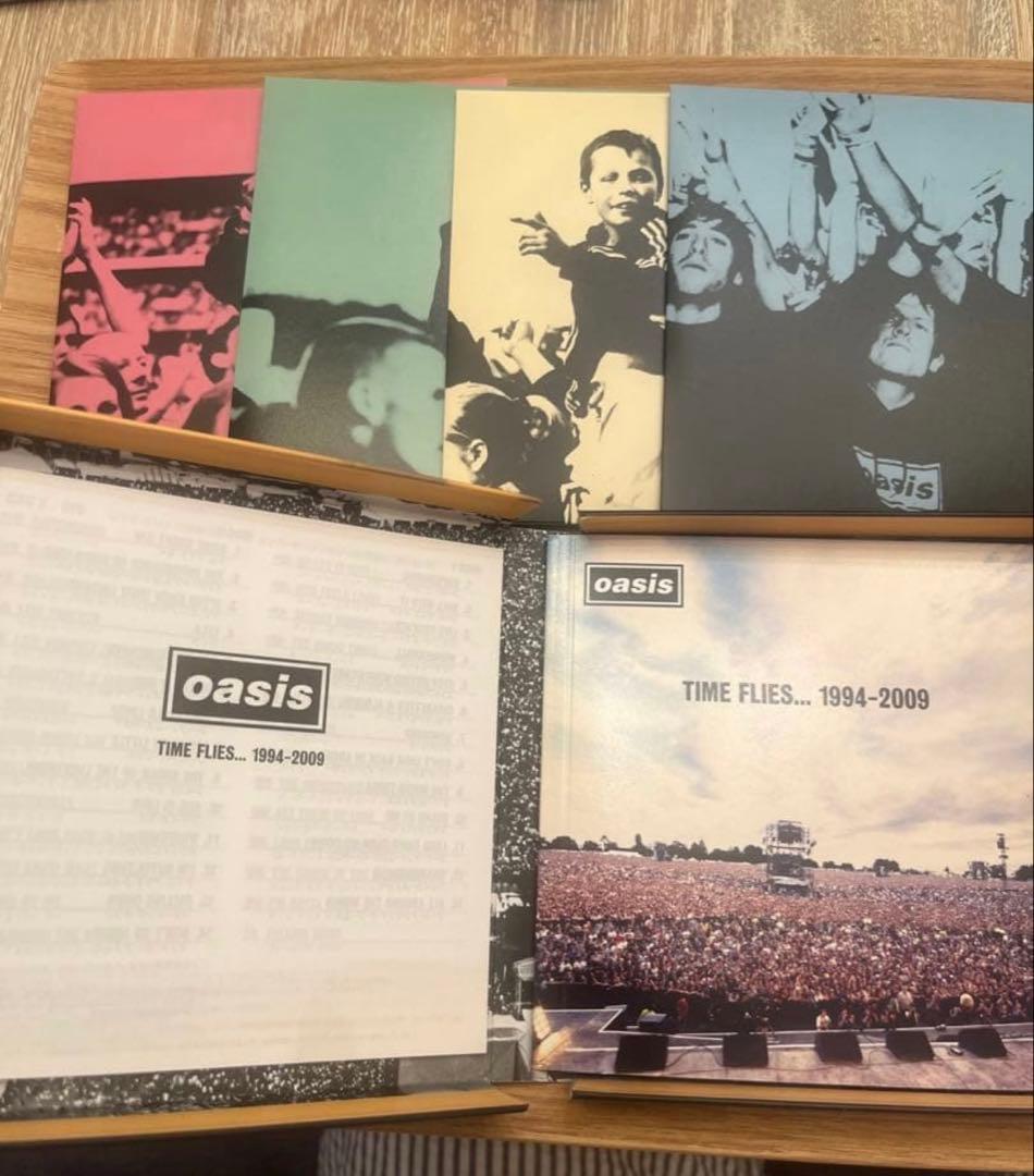 Oasis Time Flies 1994-2009 CD DVD First Limited Edition Used | Japansoundstore