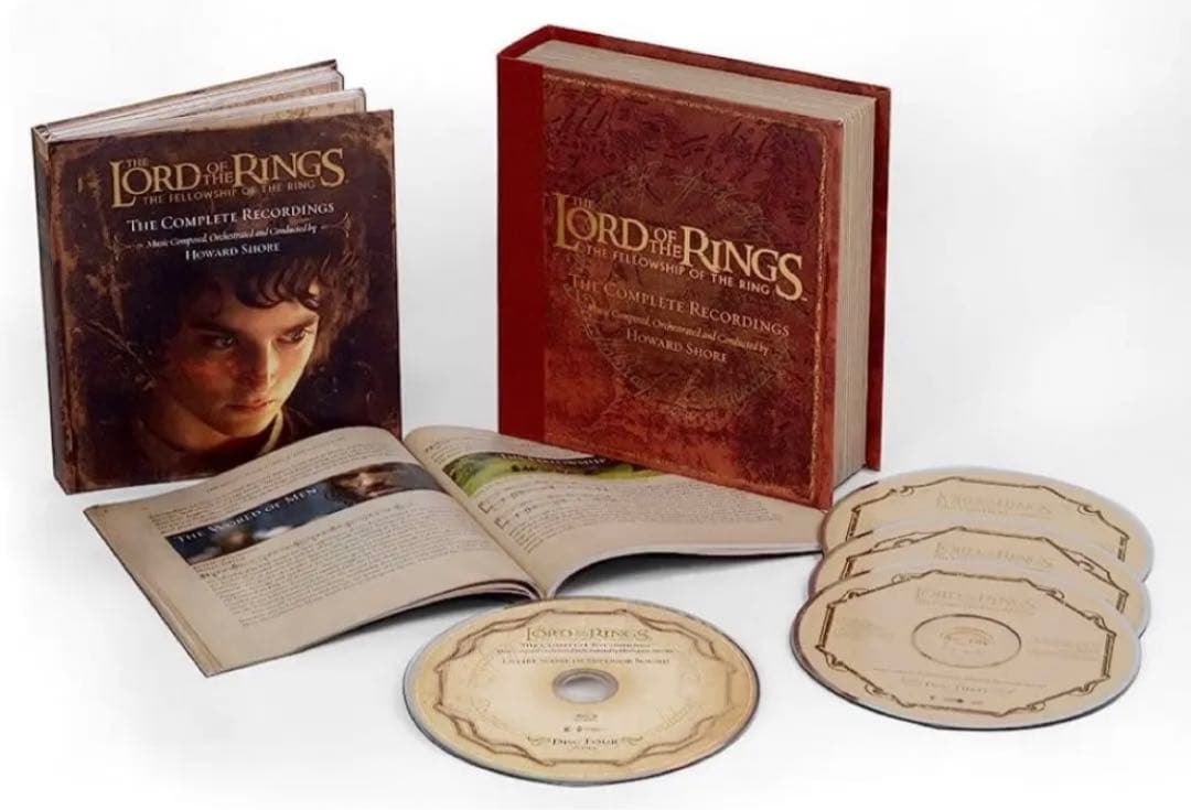 Howard Shore Lord of the Rings Fellowship of the Ring Complete Recordings Box Se