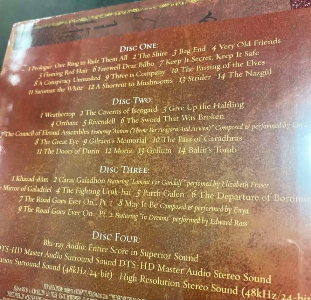 Howard Shore Lord of the Rings Fellowship of the Ring Complete Recordings Box Se