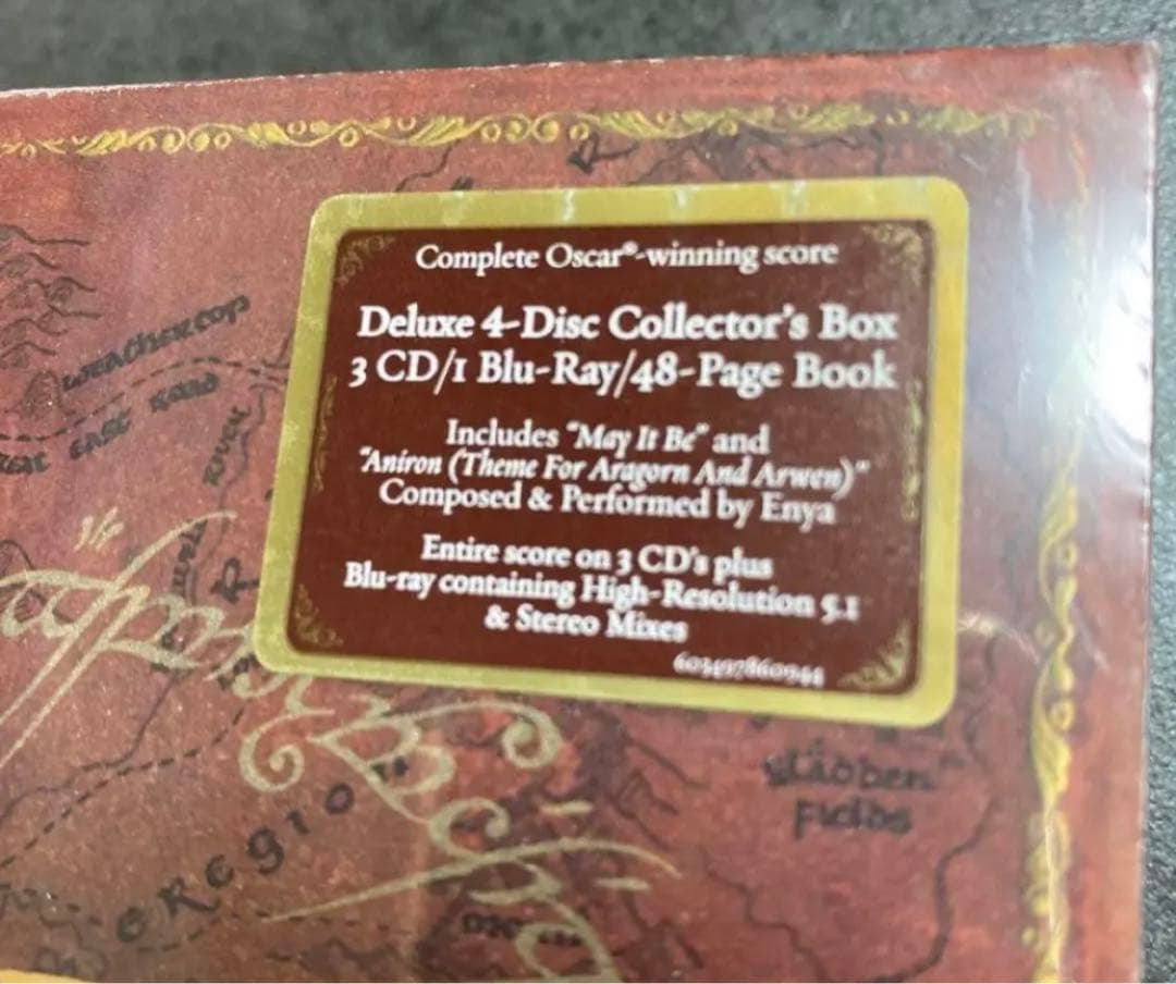 Howard Shore Lord of the Rings Fellowship of the Ring Complete Recordings Box Se