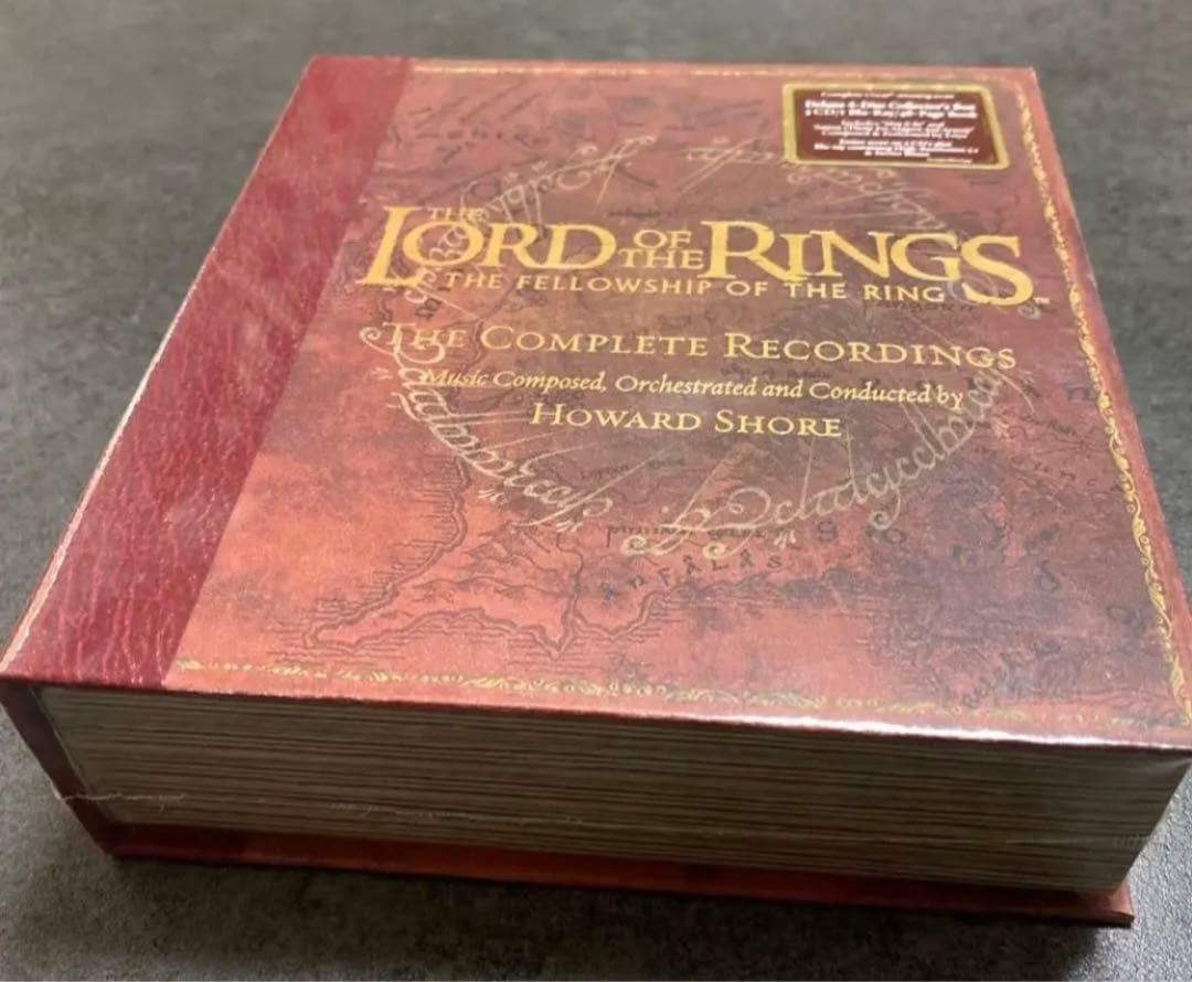 Howard Shore Lord of the Rings Fellowship of the Ring Complete Recordings Box Se