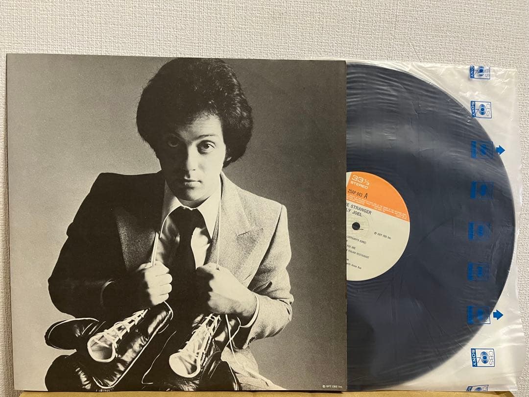 Billy Joel - The Stranger LP Vinyl Record Japan Pressing with Obi Strip