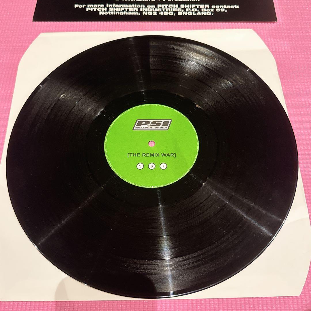 Pitch Shifter vs Biohazard - The Remix War Vinyl 12" LP Industrial Metal Hardcor