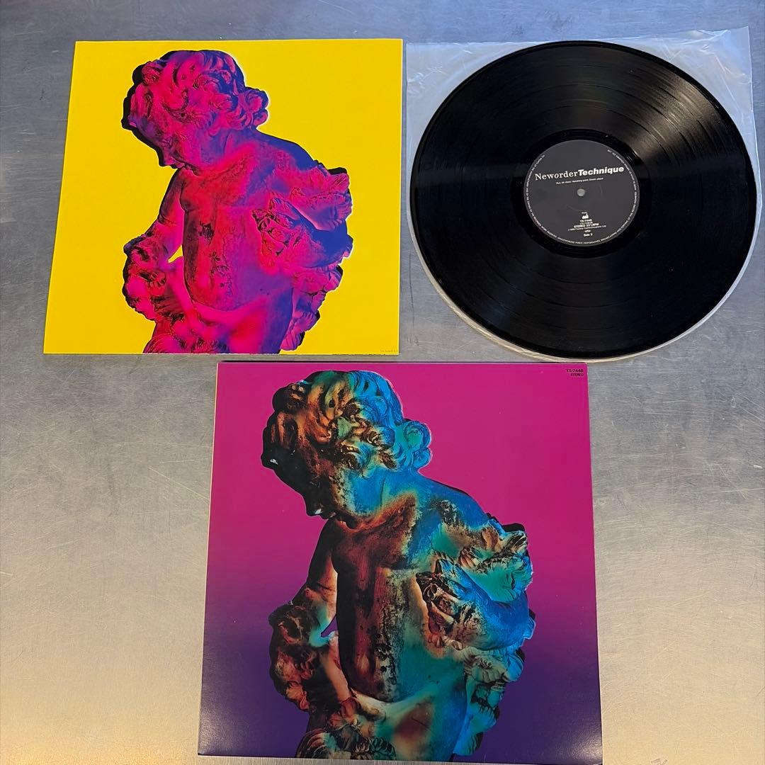 New Order - Technique LP Vinyl Japan Pressing YX-7448 Synth-pop