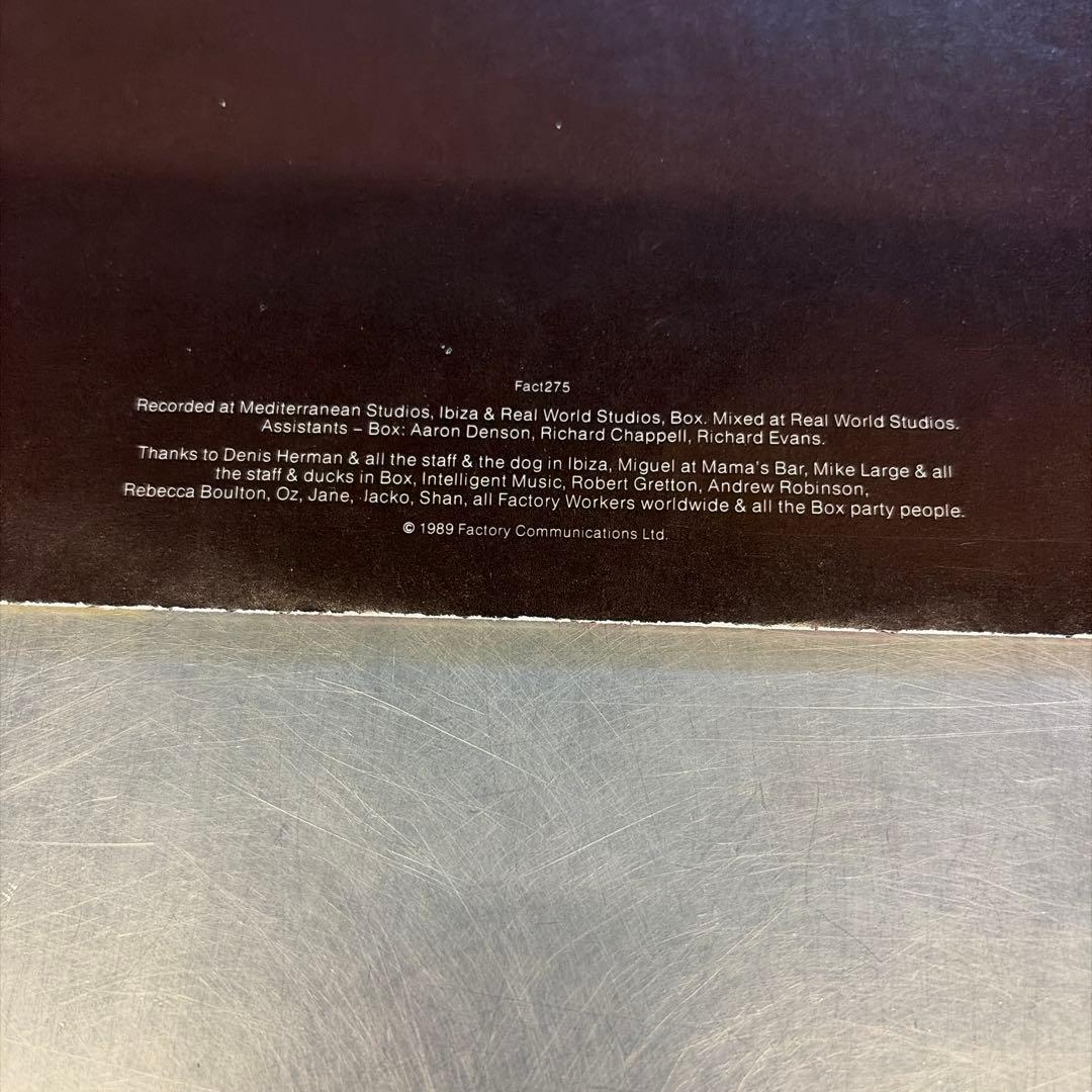 New Order - Technique LP Vinyl Japan Pressing YX-7448 Synth-pop