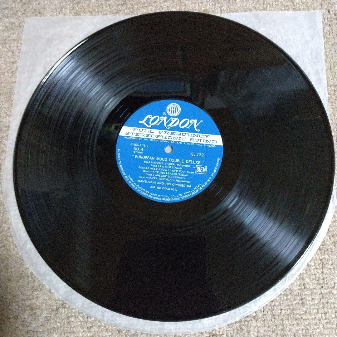 Mantovani Orchestra European Mood Double Deluxe 2LP Japan Vinyl Obi Gorgeous