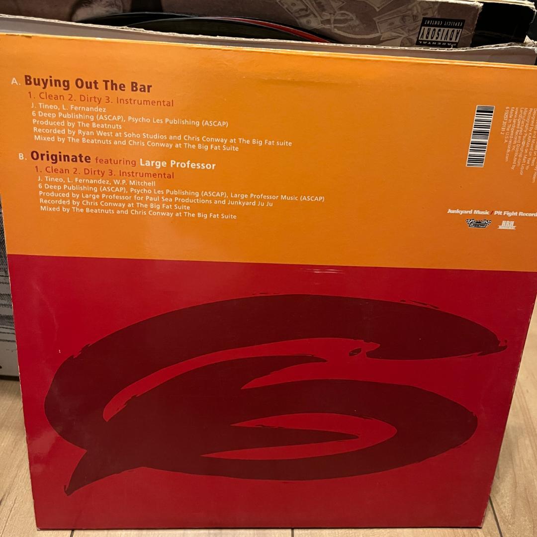 The Beatnuts - Buying Out The Bar / Originate Vinyl 12" Single Hip Hop
