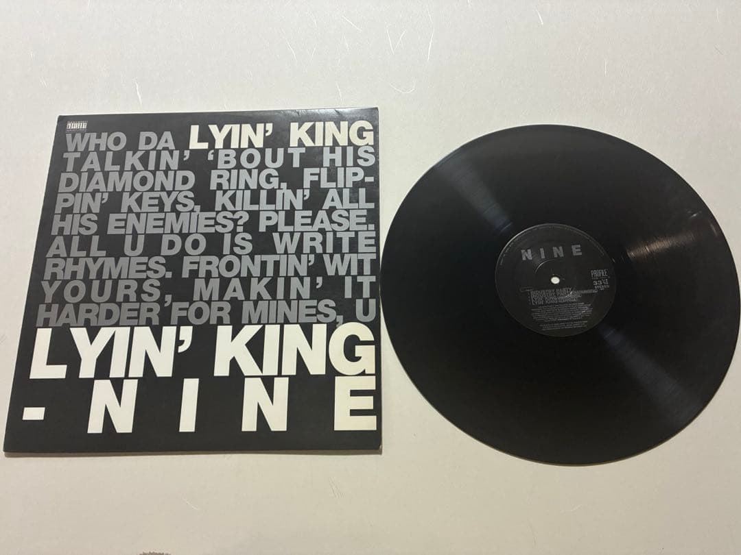 Lyin' King - NINE Vinyl Record 8 Tracks Black Used Excellent Condition | Japansoundstore