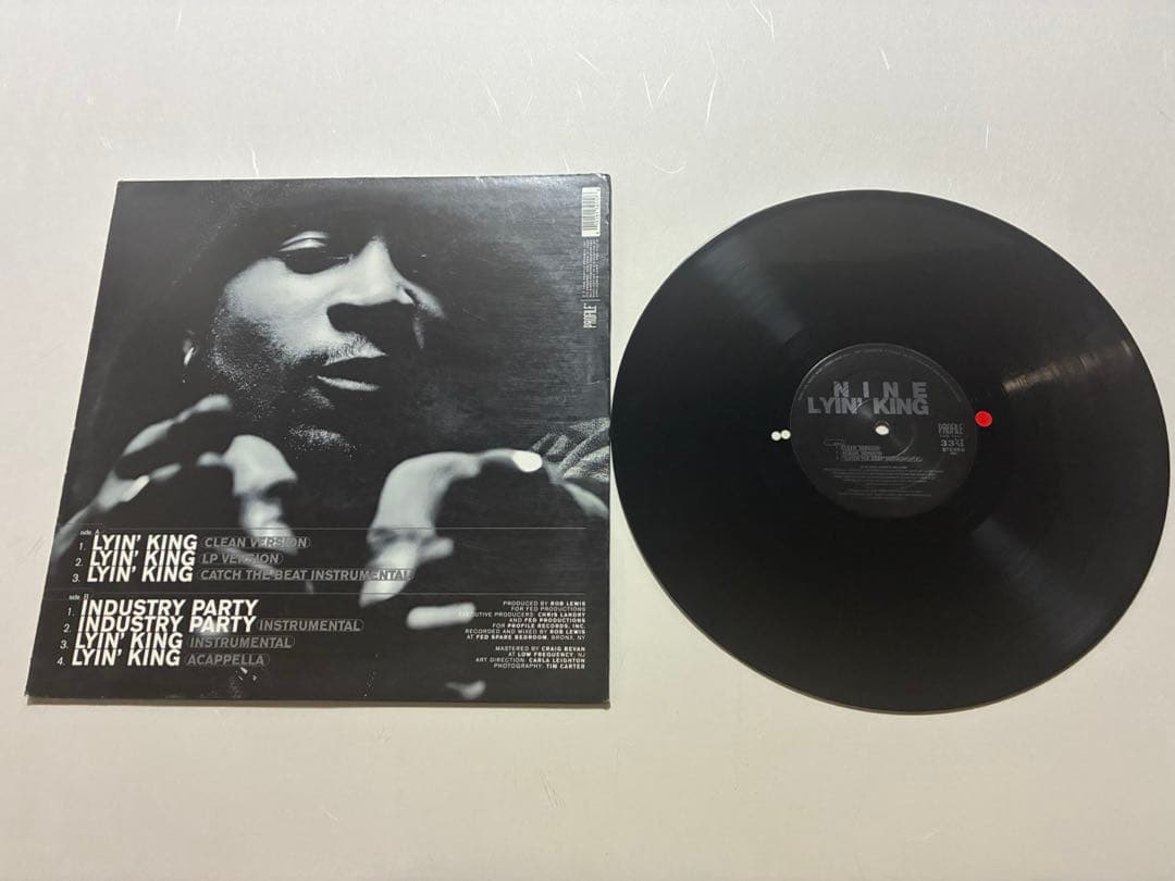 Lyin' King - NINE Vinyl Record 8 Tracks Black Used Excellent Condition | Japansoundstore