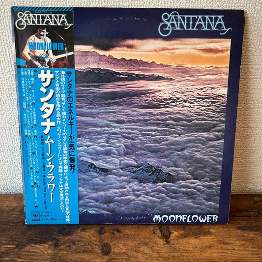 Santana Moonflower 2LP Japan 1977 CBS/Sony 40AP 787-8 Obi Vinyl Record Rock