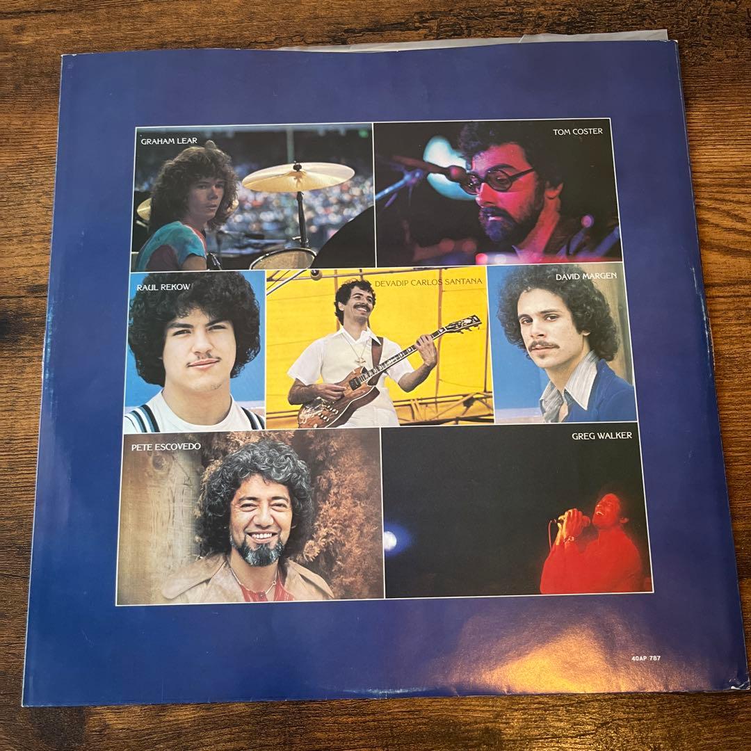 Santana Moonflower 2LP Japan 1977 CBS/Sony 40AP 787-8 Obi Vinyl Record Rock