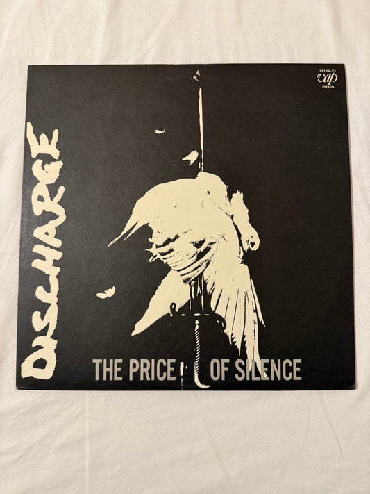 Discharge - The Price Of Silence LP 1984 Japan Original Hardcore Punk Vinyl