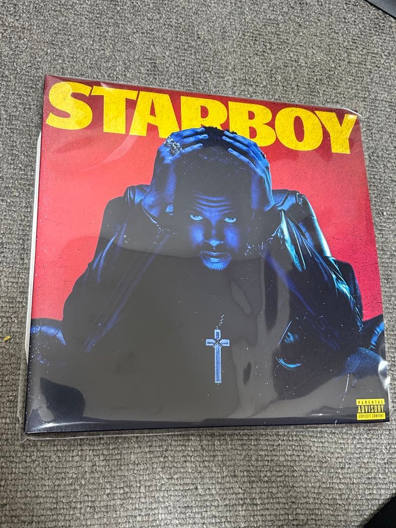 The Weeknd Starboy 2LP Red Color Vinyl Record Set - Excellent Condition