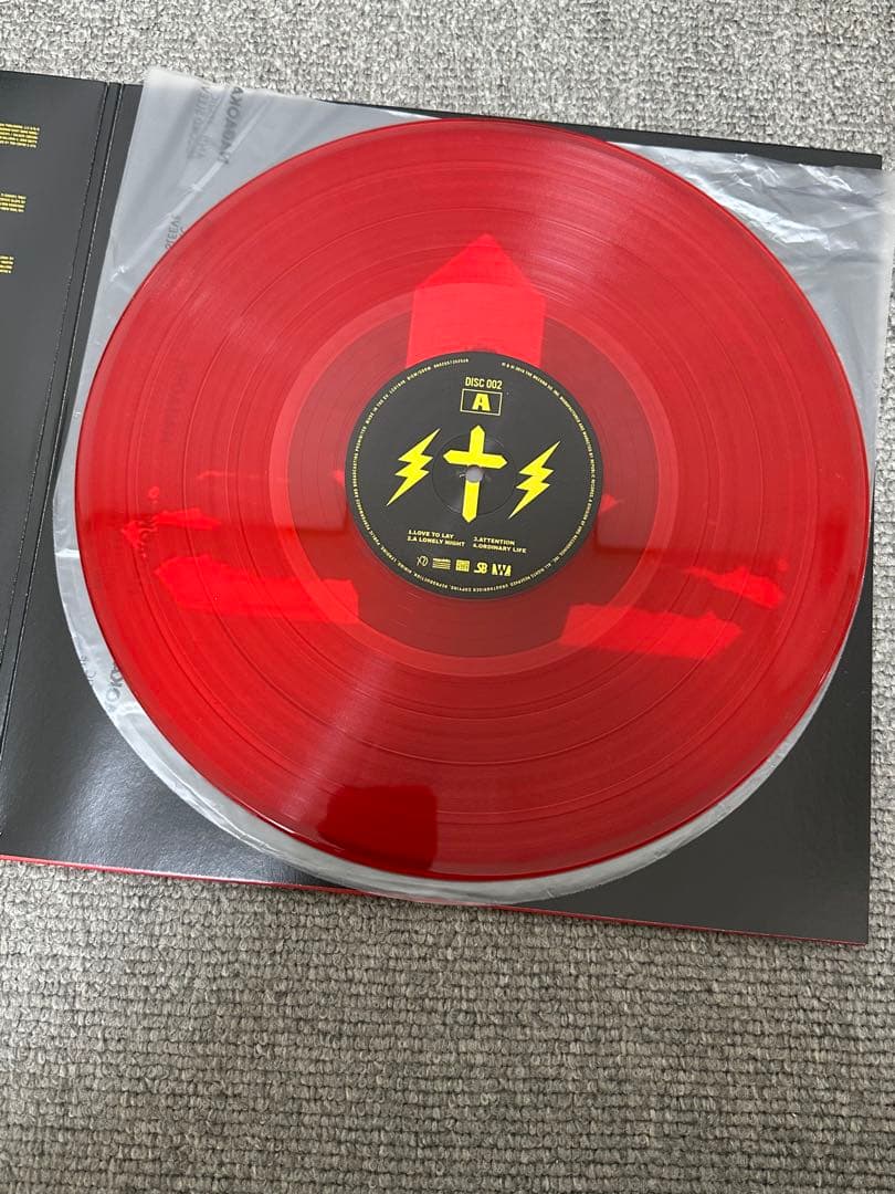 The Weeknd Starboy 2LP Red Color Vinyl Record Set - Excellent Condition