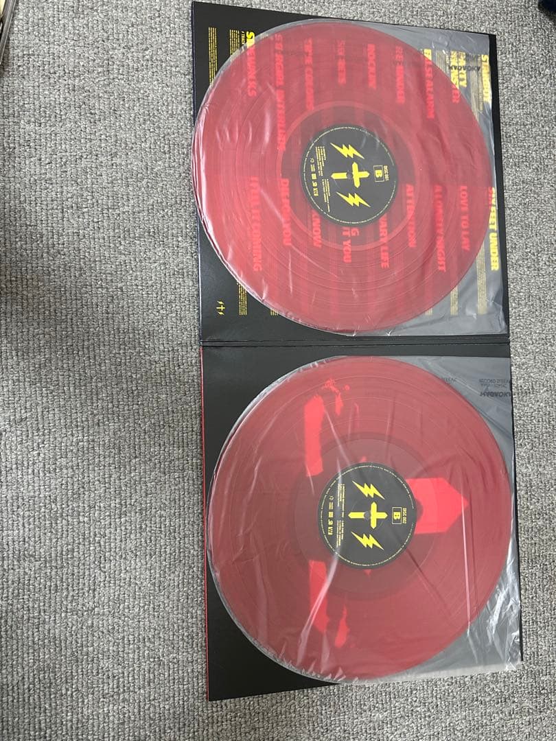 The Weeknd Starboy 2LP Red Color Vinyl Record Set - Excellent Condition