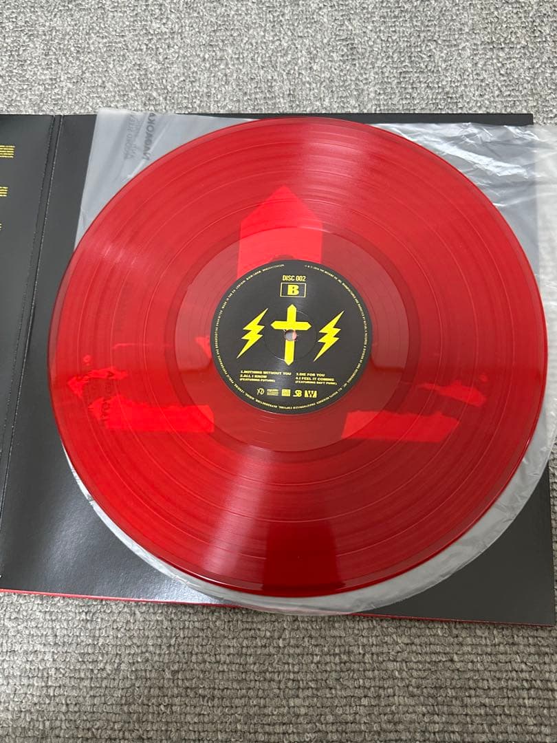 The Weeknd Starboy 2LP Red Color Vinyl Record Set - Excellent Condition