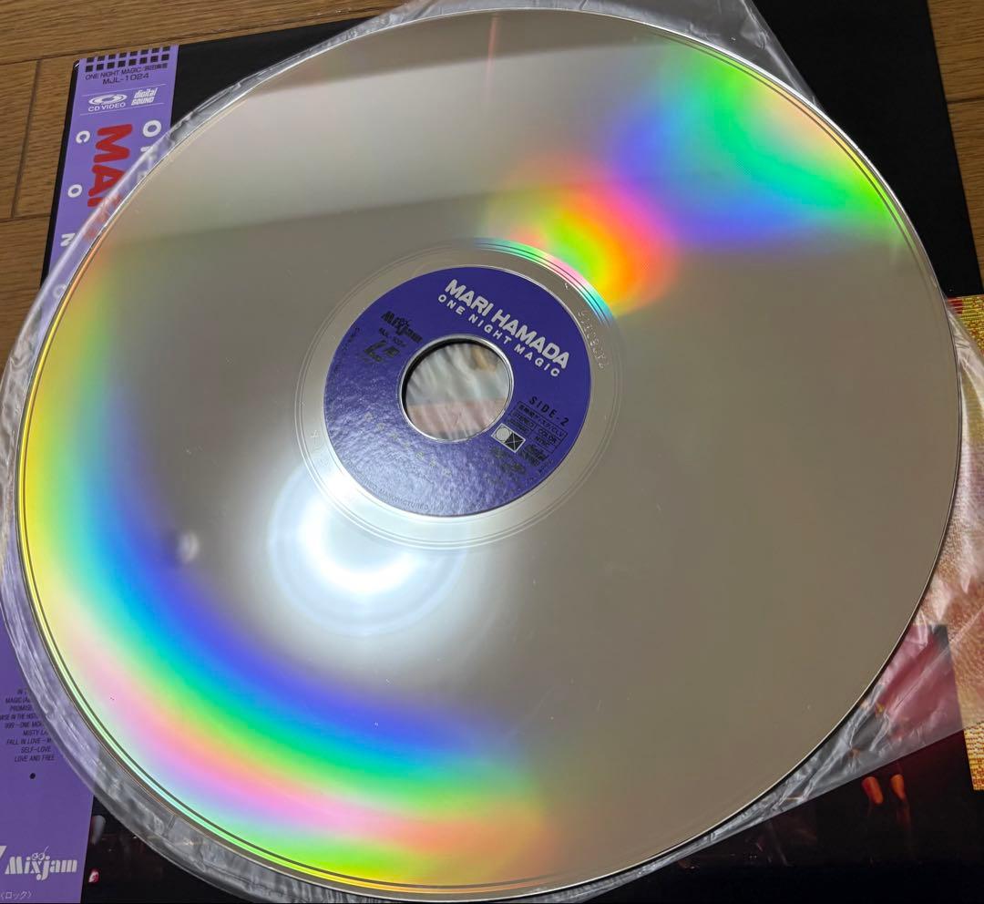 Mari Hamada One Night Magic LaserDisc 1988 Japan Live Concert Obis Included