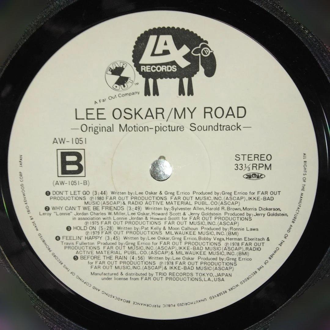 Lee Oskar My Road Original Soundtrack LP Vinyl Japan AW-1051 Obi Funk Soul