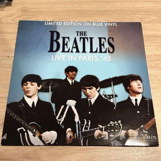 The Beatles - Live In Paris '65 LP Limited Blue Vinyl Coda Publishing 2015