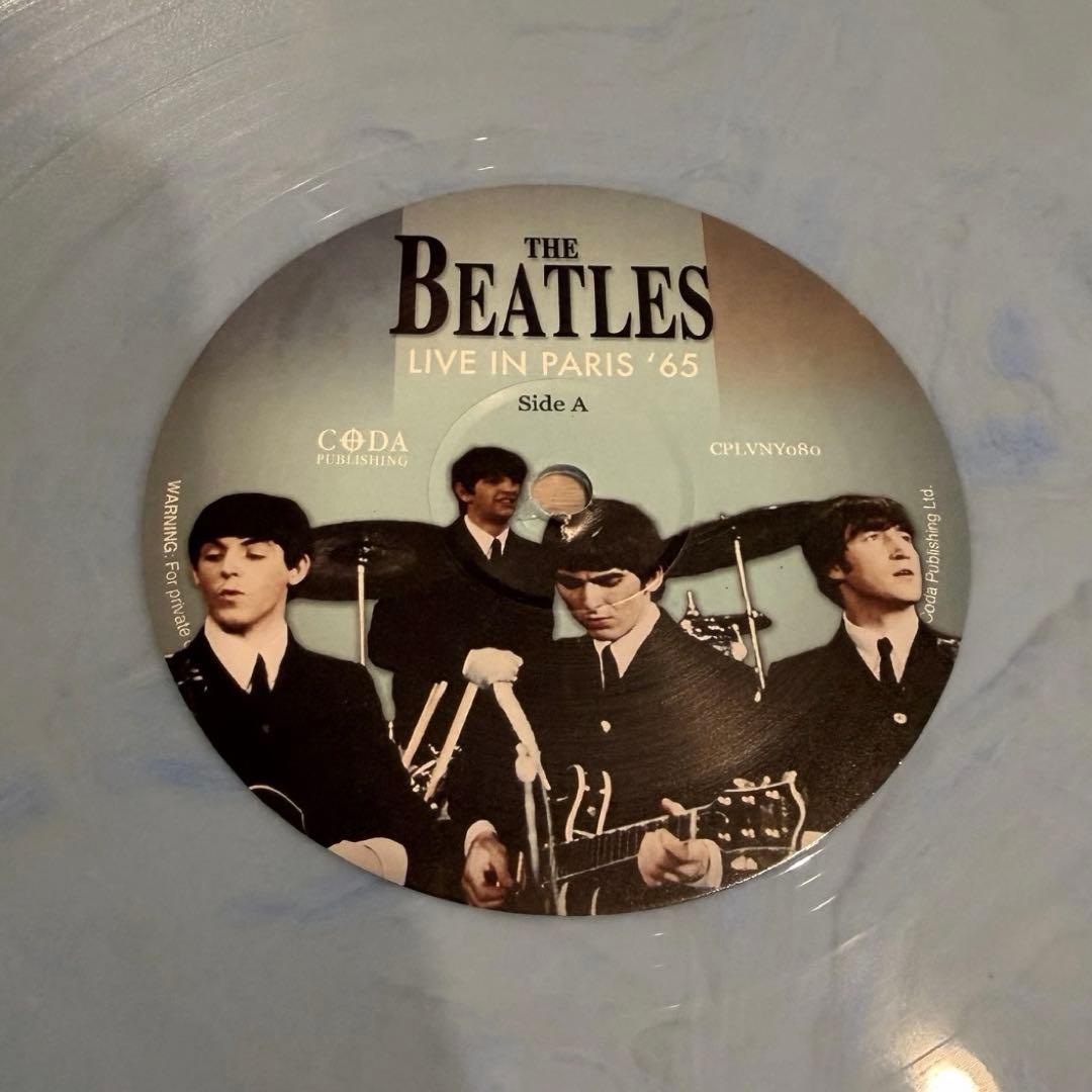 The Beatles - Live In Paris '65 LP Limited Blue Vinyl Coda Publishing 2015