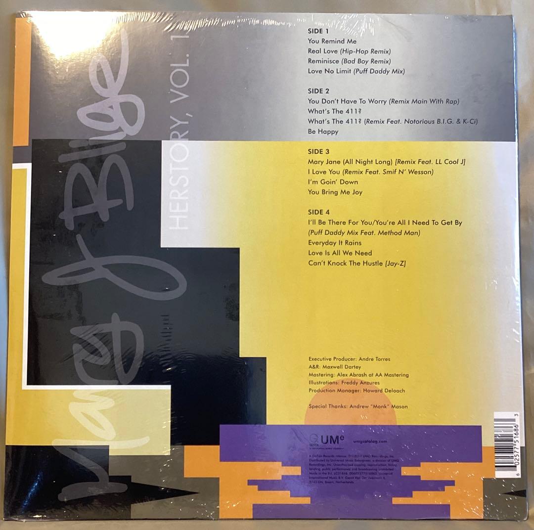 Mary J. Blige - Herstory, Vol. 1 - 2LP Vinyl Record - /Sealed