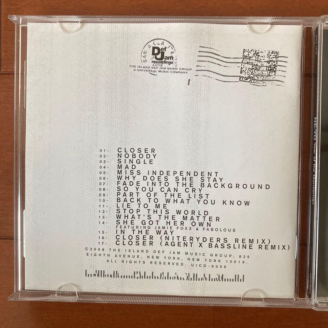 Ne-Yo Year of the Gentleman CD Japan Press Limited Edition 17 Tracks R&B