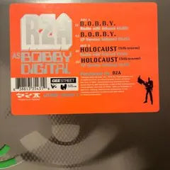 RZA as Bobby Digital - B.O.B.B.Y. / Holocaust 12" Vinyl Hip Hop Gee Street