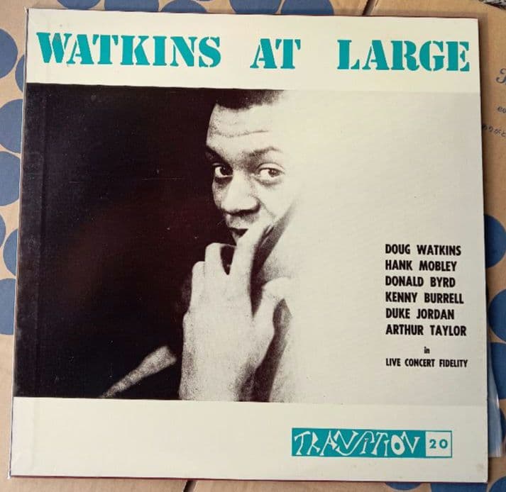 Doug Watkins - Watkins At Large LP Japan Jazz Hank Mobley Donald Byrd