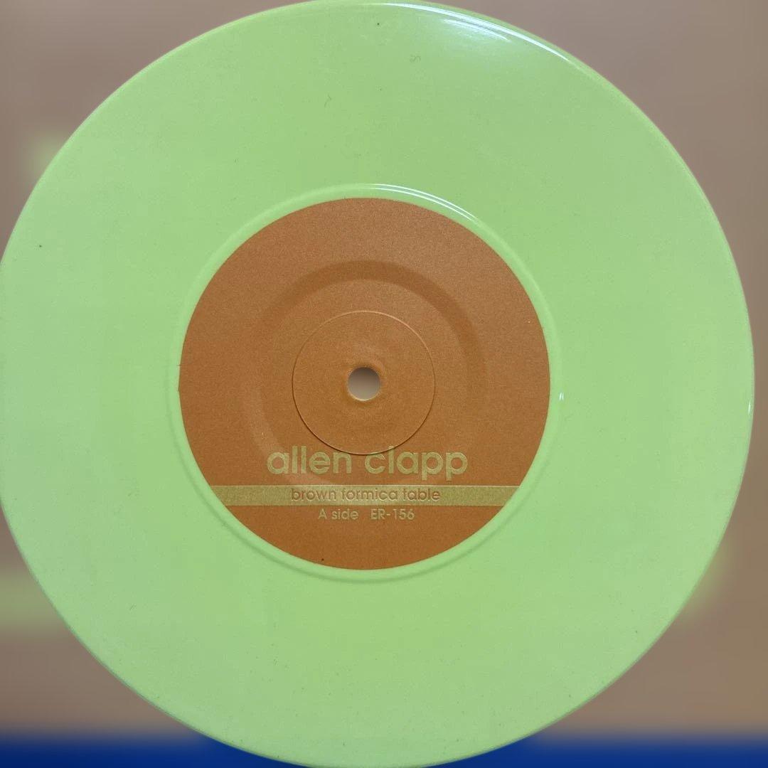 Allen Clapp - Brown Formica Table / The Sunset 7" Vinyl Record Elefant Records