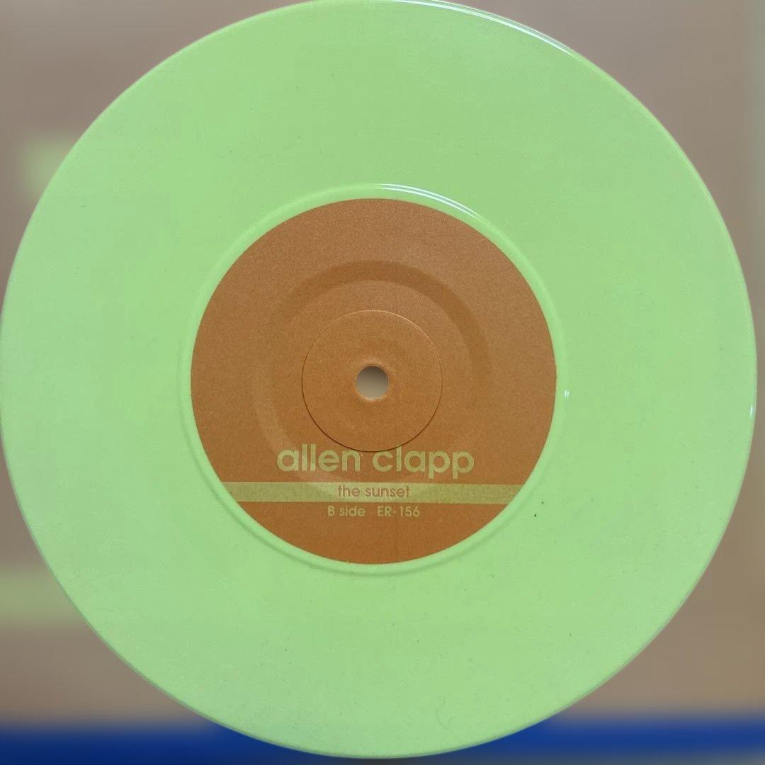 Allen Clapp - Brown Formica Table / The Sunset 7" Vinyl Record Elefant Records