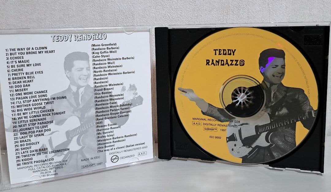 Teddy Randazzo - The Ultimate Compilation of All Labels - CD Limited Edition