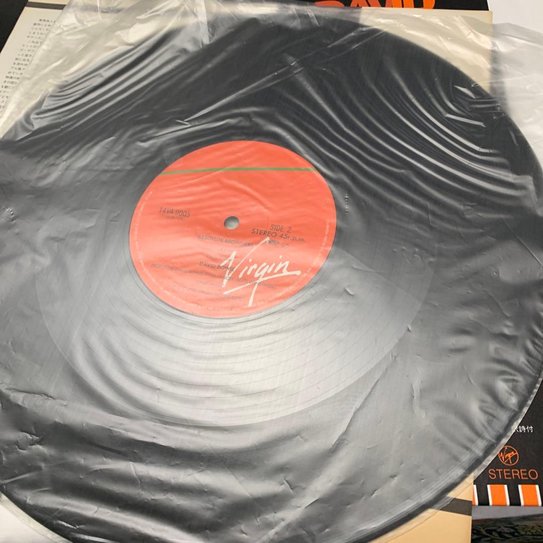 David Bowie Absolute Beginners 12" Single Japan Original 1986 w/ Obi & Insert