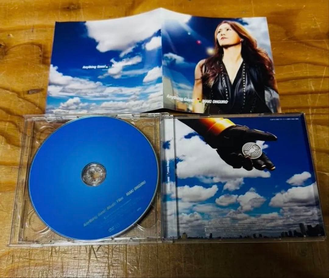 Maki Ohguro - Anything Goes! CD+DVD Japan Press Kamen Rider OOO Theme 2010