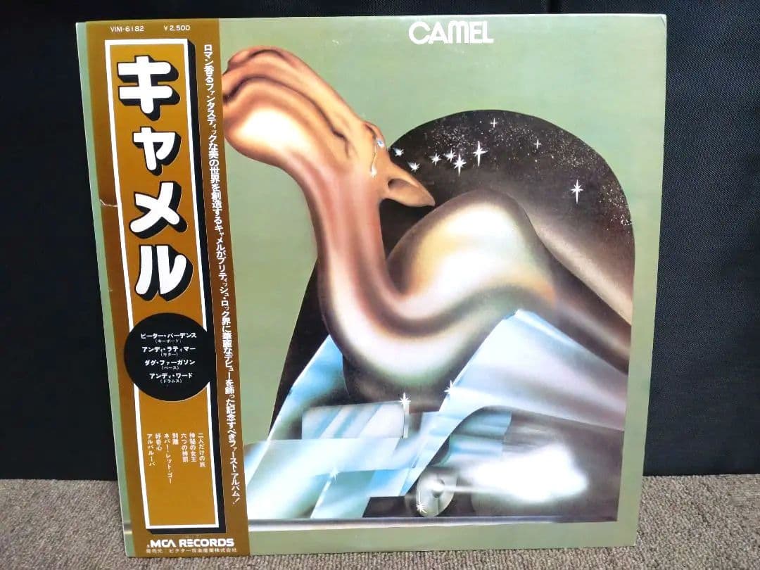 Camel Camel First Album LP Vinyl with Obi, Used, Very Good Condition | Japansoundstore