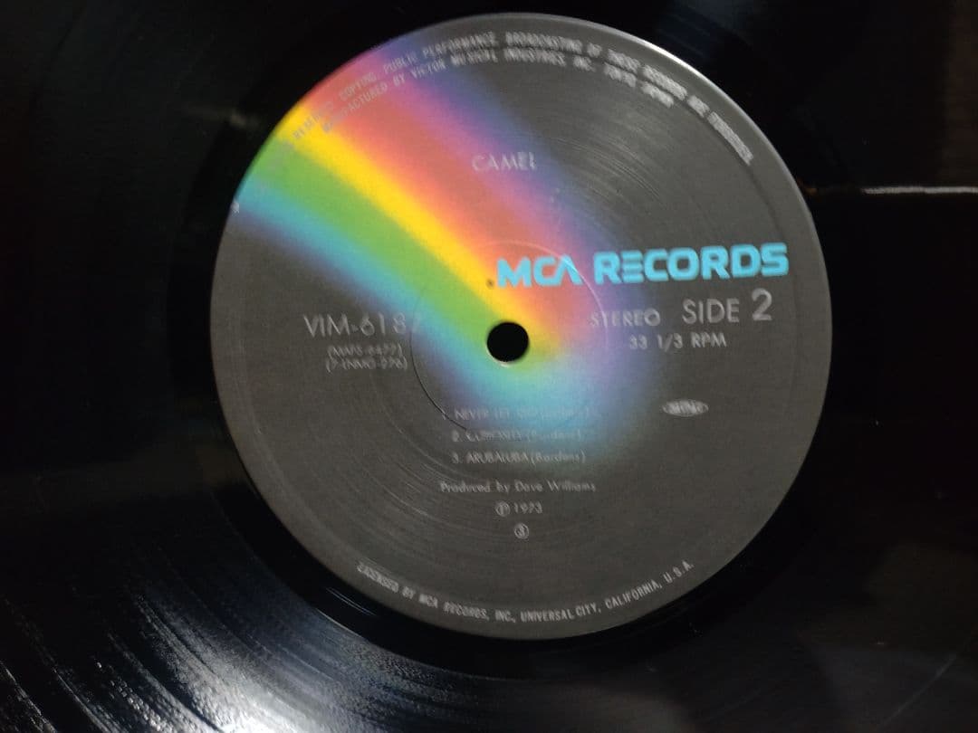 Camel Camel First Album LP Vinyl with Obi, Used, Very Good Condition | Japansoundstore