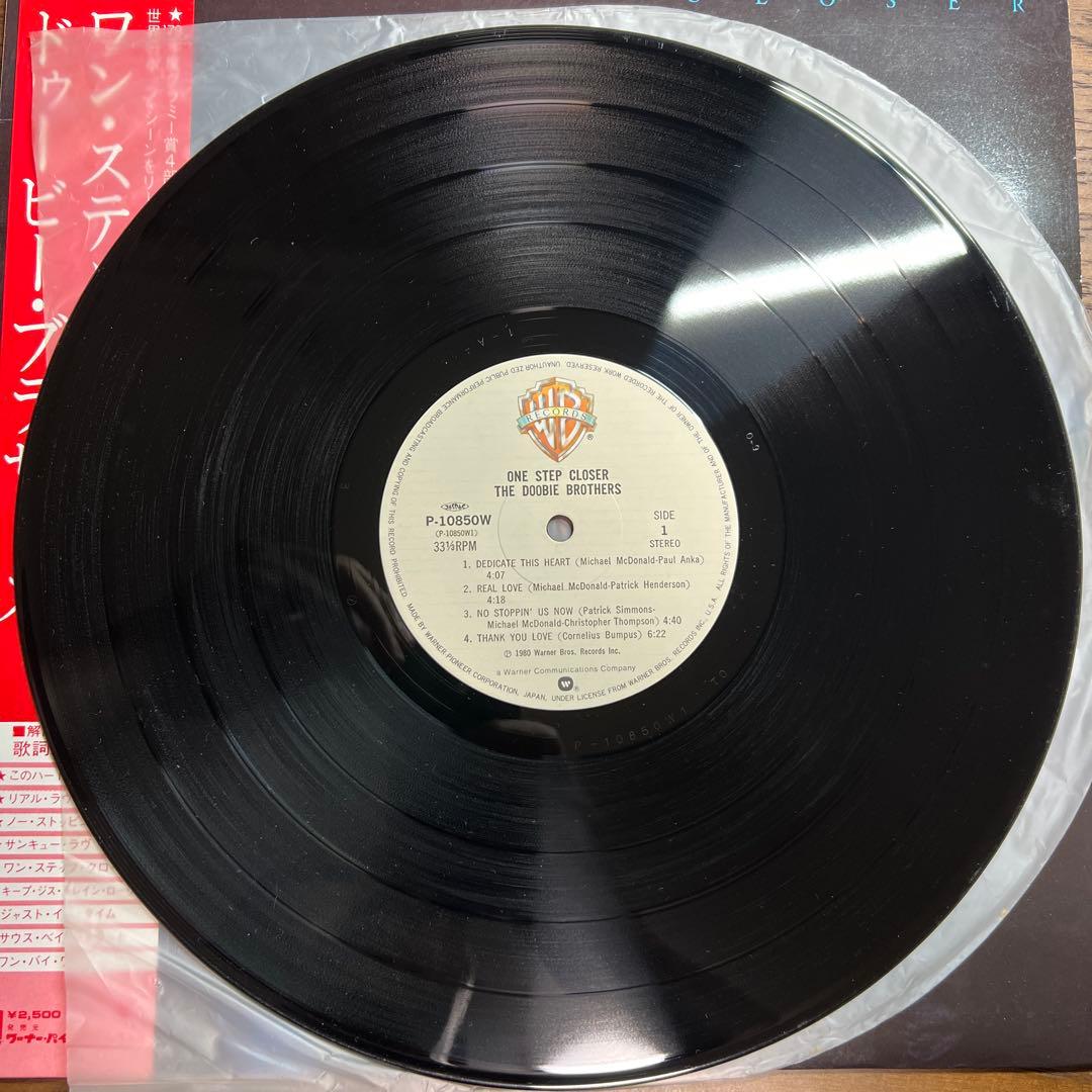 The Doobie Brothers - One Step Closer LP Vinyl Japan 1980 P-10850W With Obi