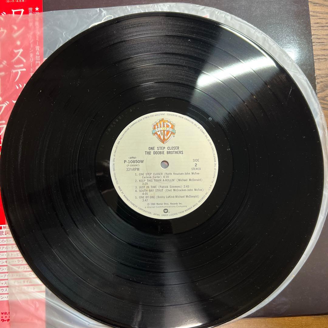 The Doobie Brothers - One Step Closer LP Vinyl Japan 1980 P-10850W With Obi