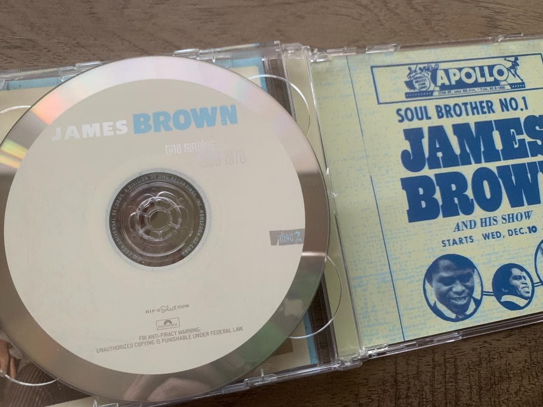 James Brown The Singles Volume Six 1969-1970 2CD Hip-O Select Limited Edition