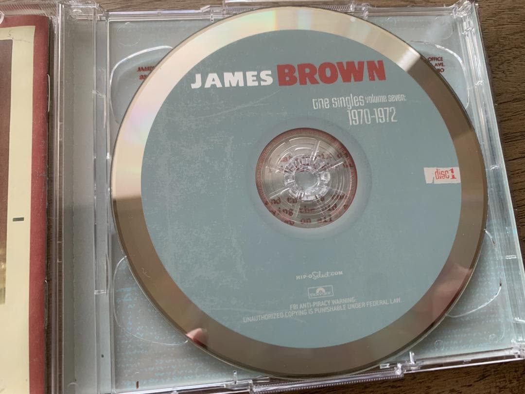 James Brown The Singles Volume Six 1969-1970 2CD Hip-O Select Limited Edition