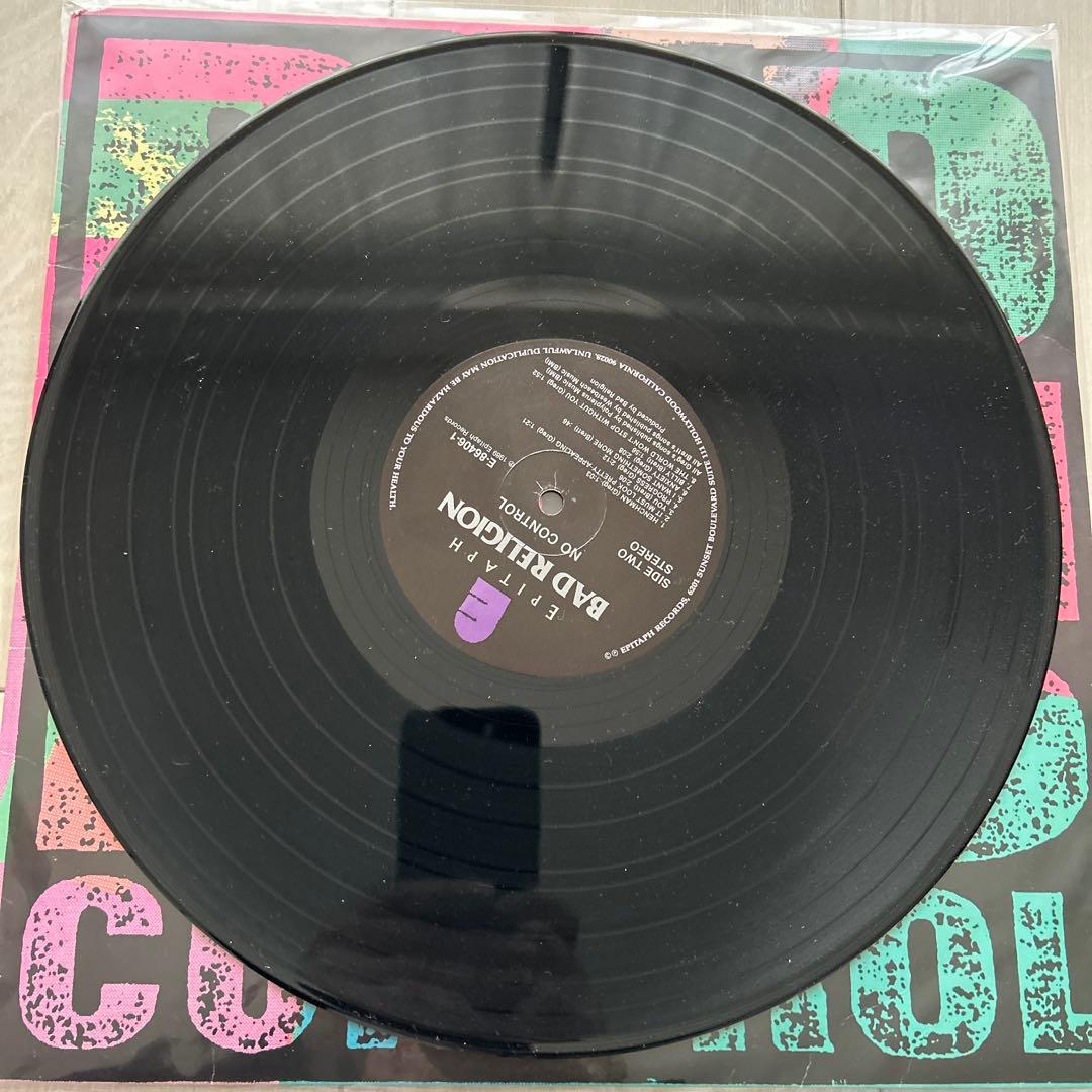 BAD RELIGION No Control LP 1989 Epitaph Punk Rock Vinyl