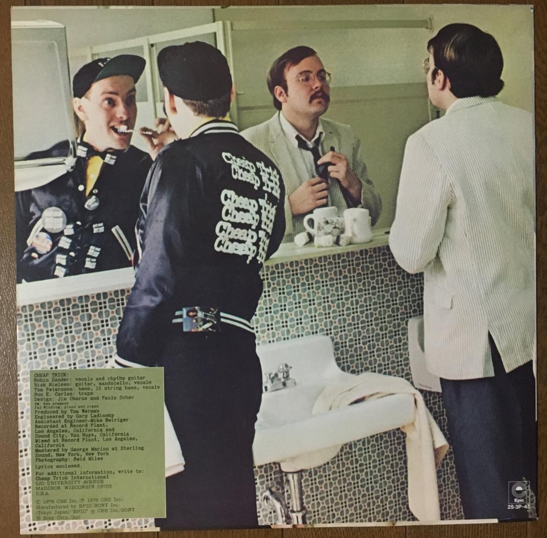 Cheap Trick - Heaven Tonight LP Japan Pressing 1978 Rock Vinyl Record