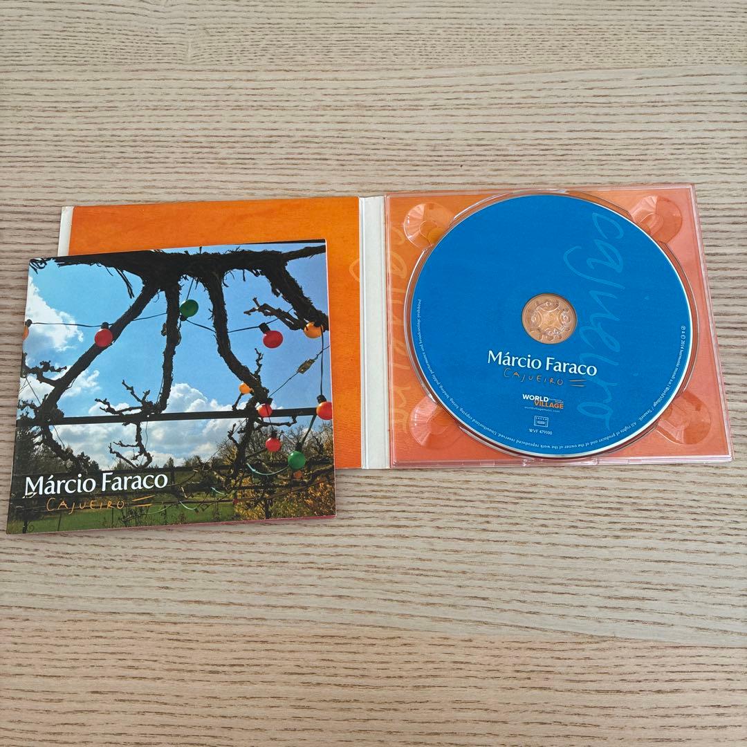 Márcio Faraco - Cajueiro CD - World Village 2014 - Paper Sleeve Digipak