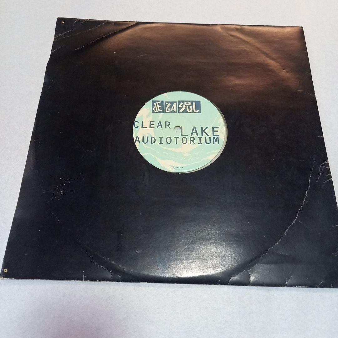 De La Soul - Clear Lake Auditorium 12" Vinyl LP Promo Clear Wax Hip Hop