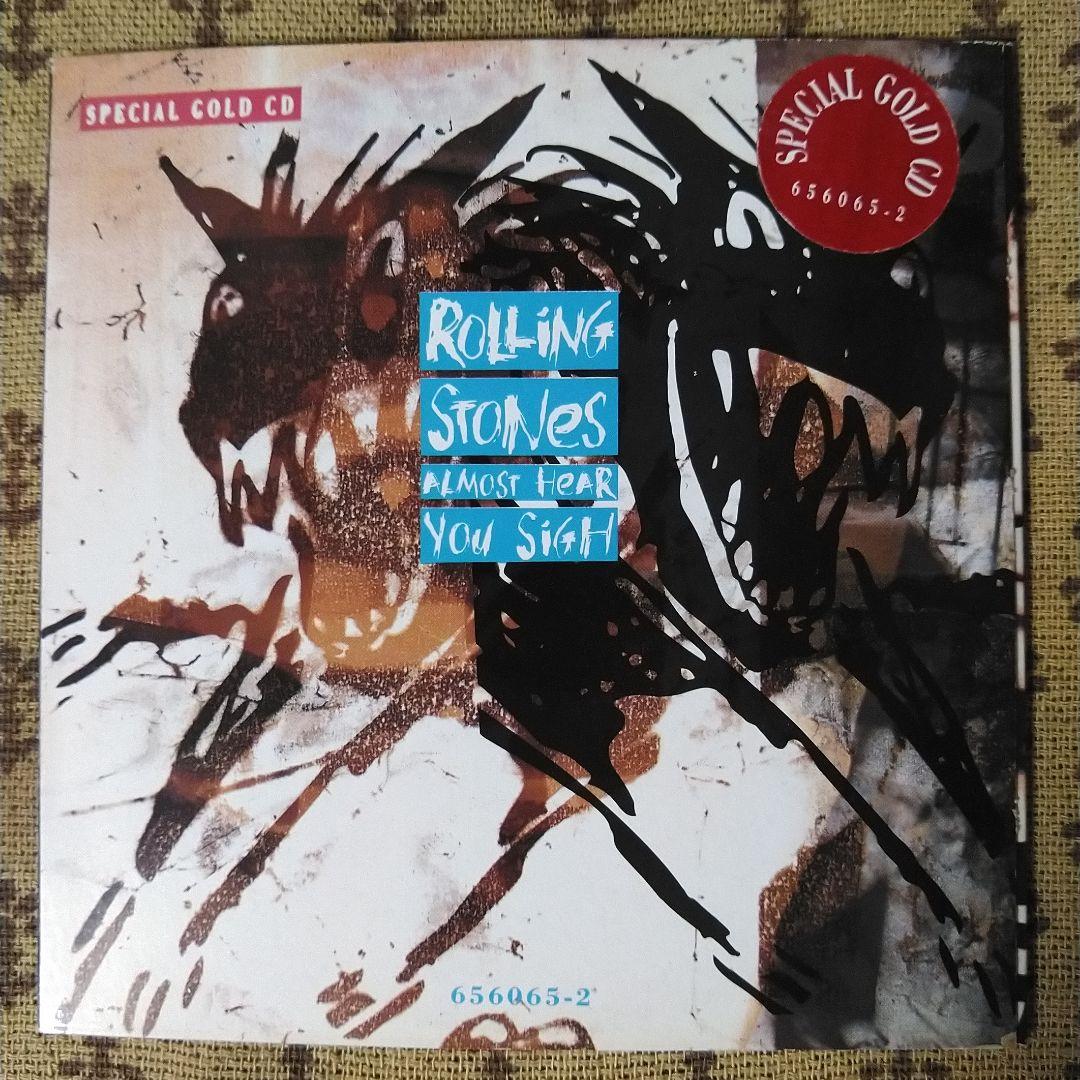 The Rolling Stones - Almost Hear You Sigh - 4-Track Special Gold CD (1990)