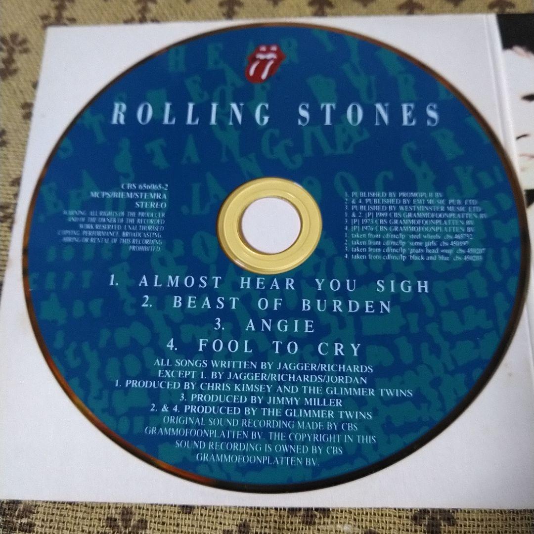 The Rolling Stones - Almost Hear You Sigh - 4-Track Special Gold CD (1990)