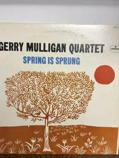 Gerry Mulligan Quartet - Spring Is Sprung Vinyl LP Japan Cool Jazz