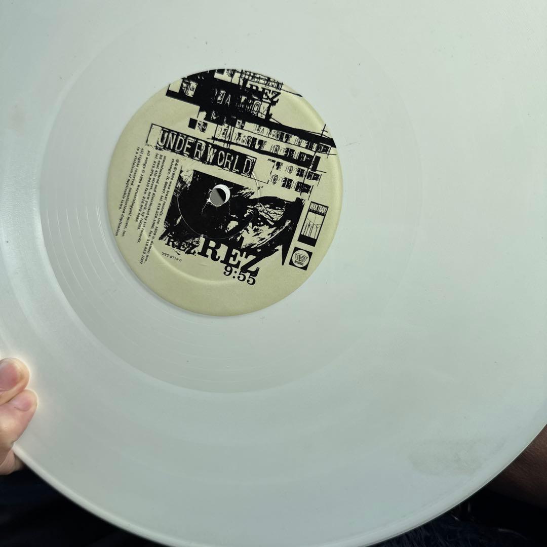 Underworld Cowgirl / Rez 12" White Vinyl Rare Electronic Techno Record