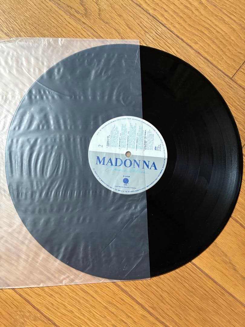 Madonna - True Blue LP Japan 1986 Vinyl Album Original Poster Lyric Sheet