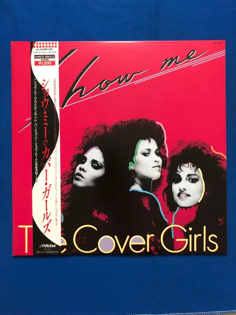 The Cover Girls - Show Me 12" Single Japan Pressing VIL-1017 Freestyle Pop