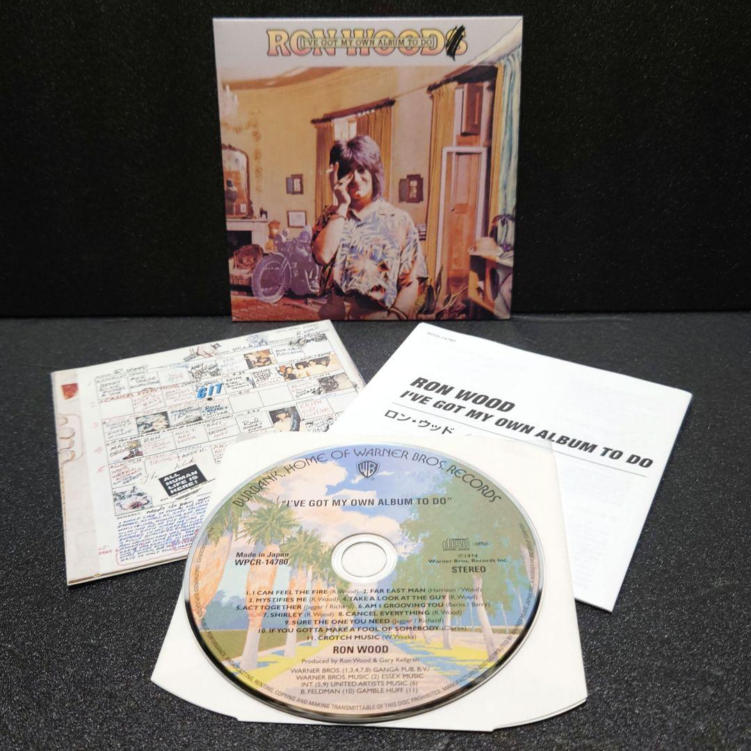 Ron Wood - I've Got My Own Album To Do CD Japan Press Mini LP WPCR-14780 OBI